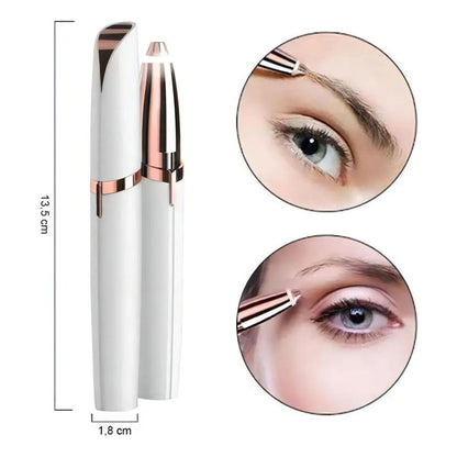 Depilador facial indoloro para cejas y rostro