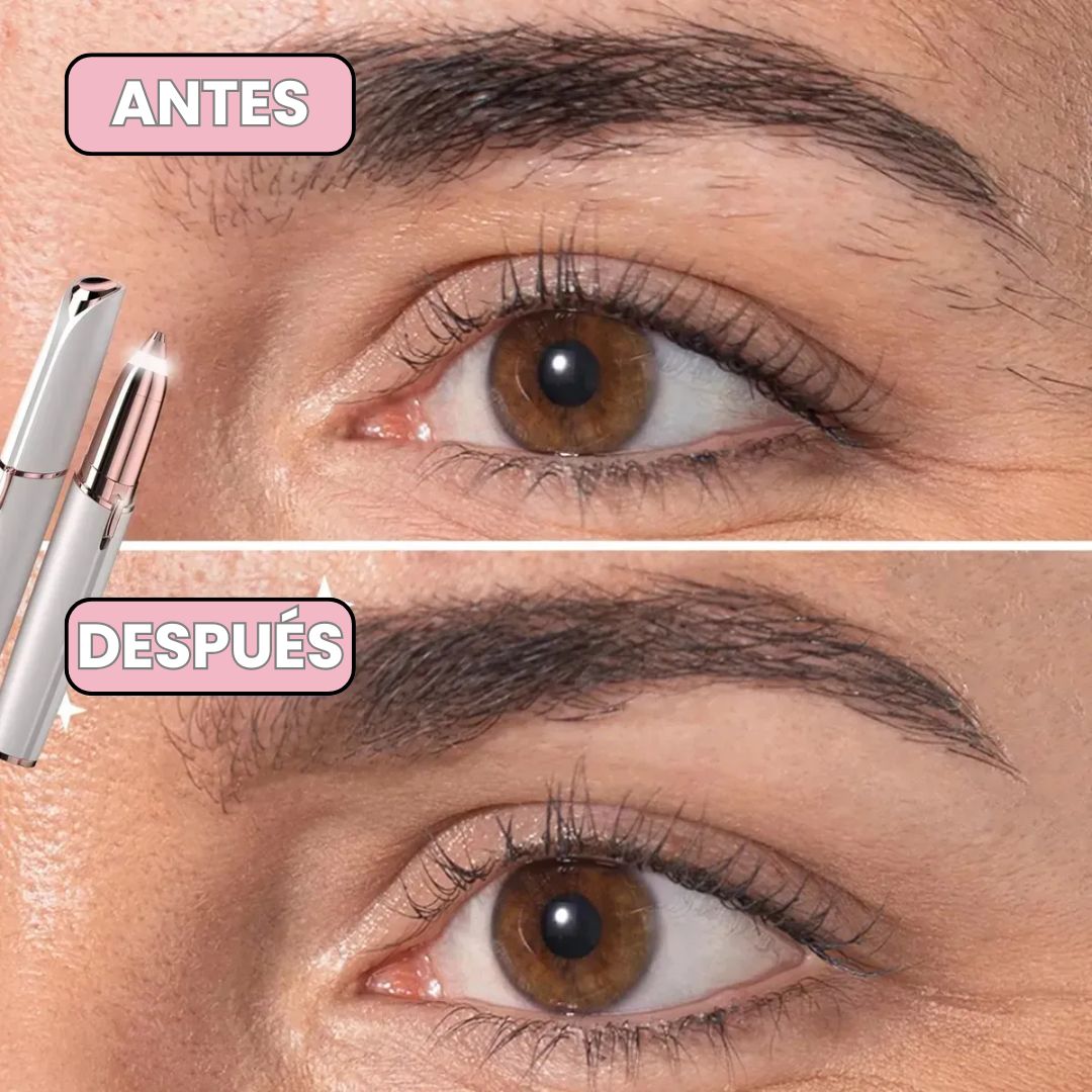 Depilador facial indoloro para cejas y rostro