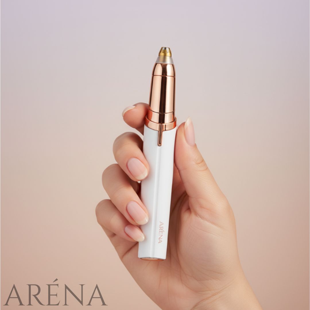 Depilador facial indoloro para cejas y rostro